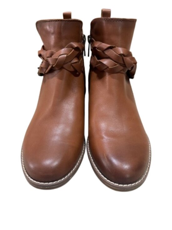 Earth Shoes - Earth Leather Brown Boots – Women's Size 7